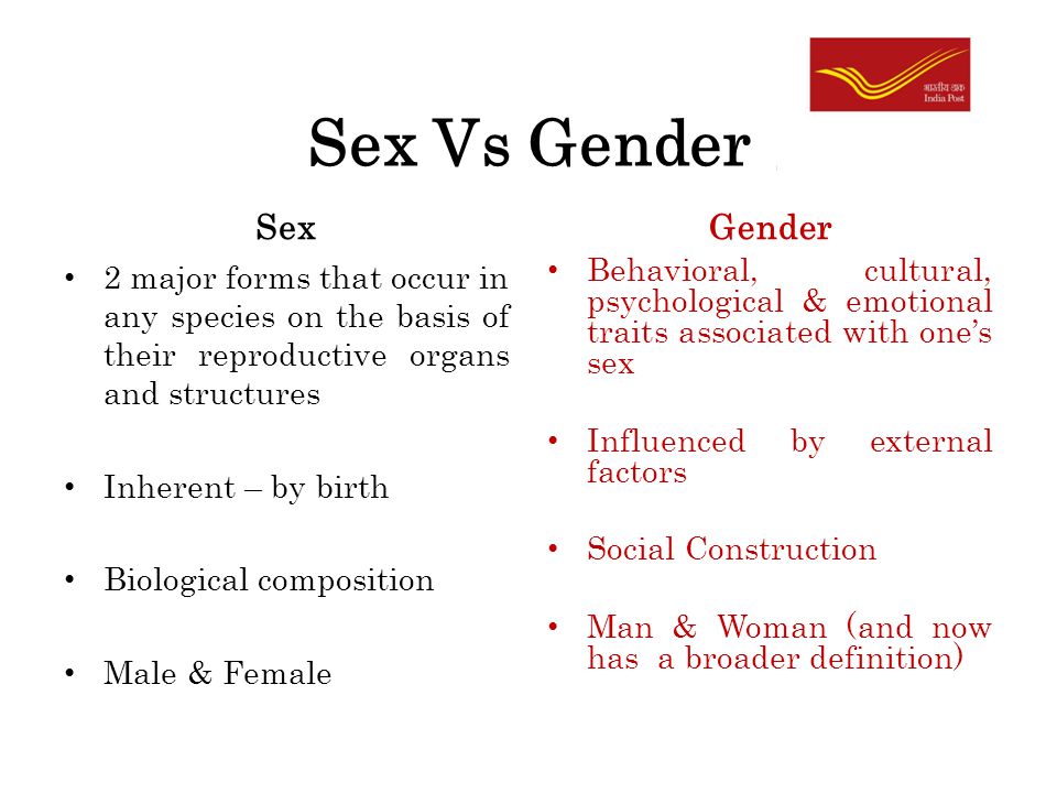 Difference Between Sex Gender 12