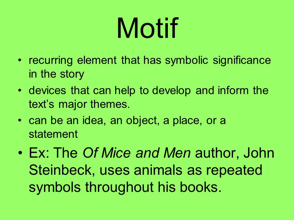 major themes of mice and men