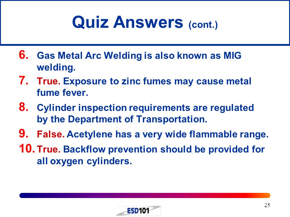 Agricultural Welding Welding Safety Quiz And Answers