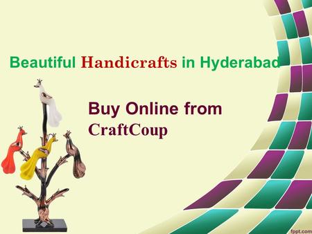 Beautiful Handicrafts in Hyderabad Buy Online from CraftCoup.
