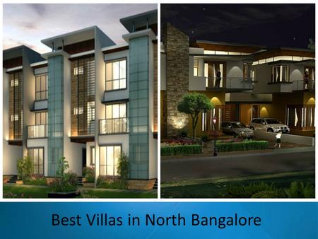 Best Villas in North Bangalore. Esteem Northwood.