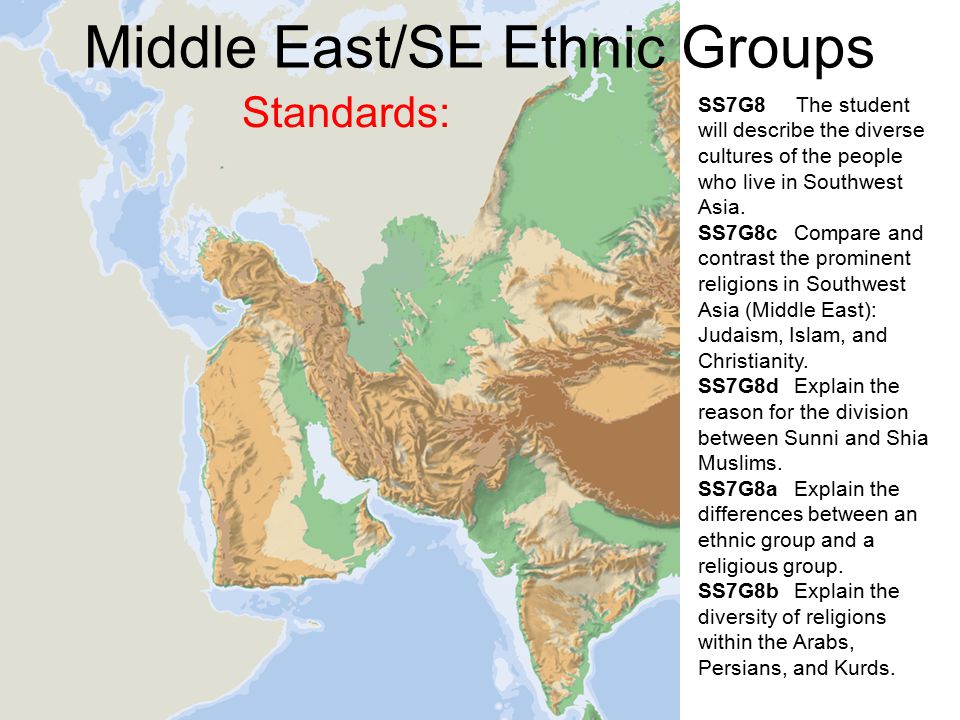 Middle East Ethnic 102