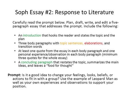 Types Of Literary Analysis