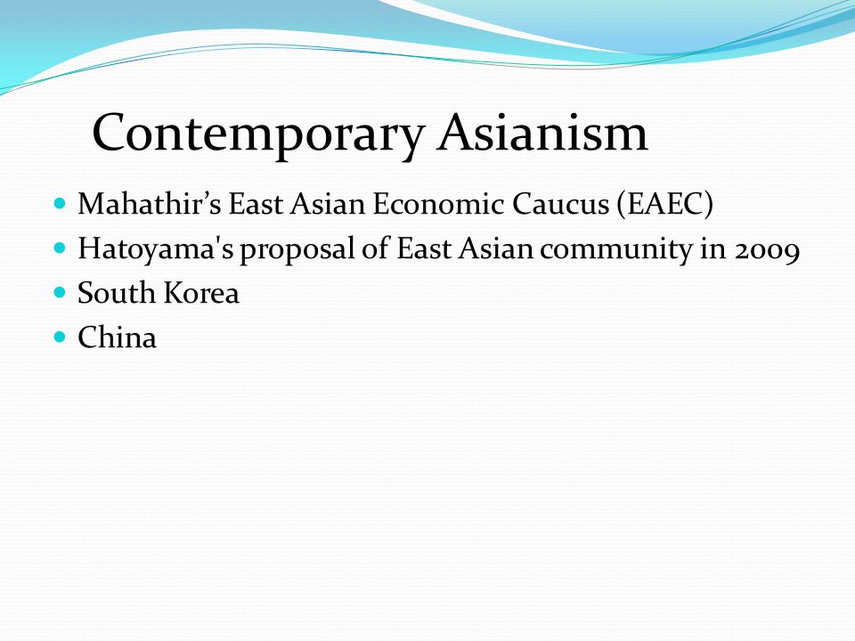 East Asian Economic Caucus 40