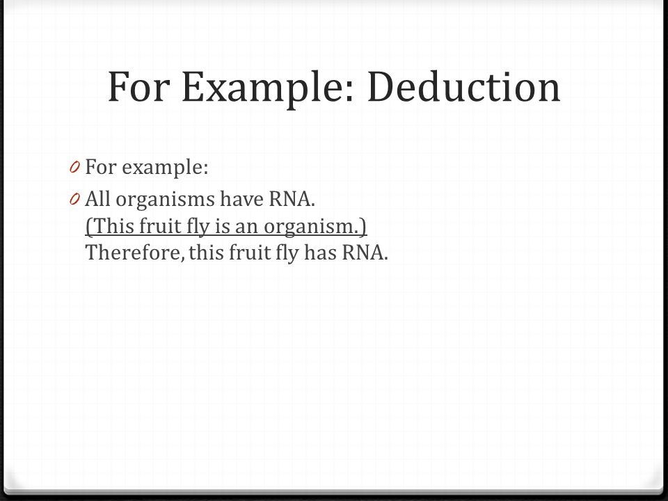 Logical Reasoning – Deduction Rules