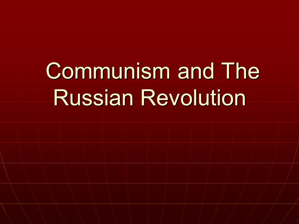 Russian Communism And 57