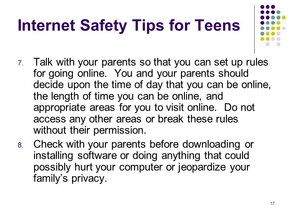 Guide Safety Tips For Teens 22