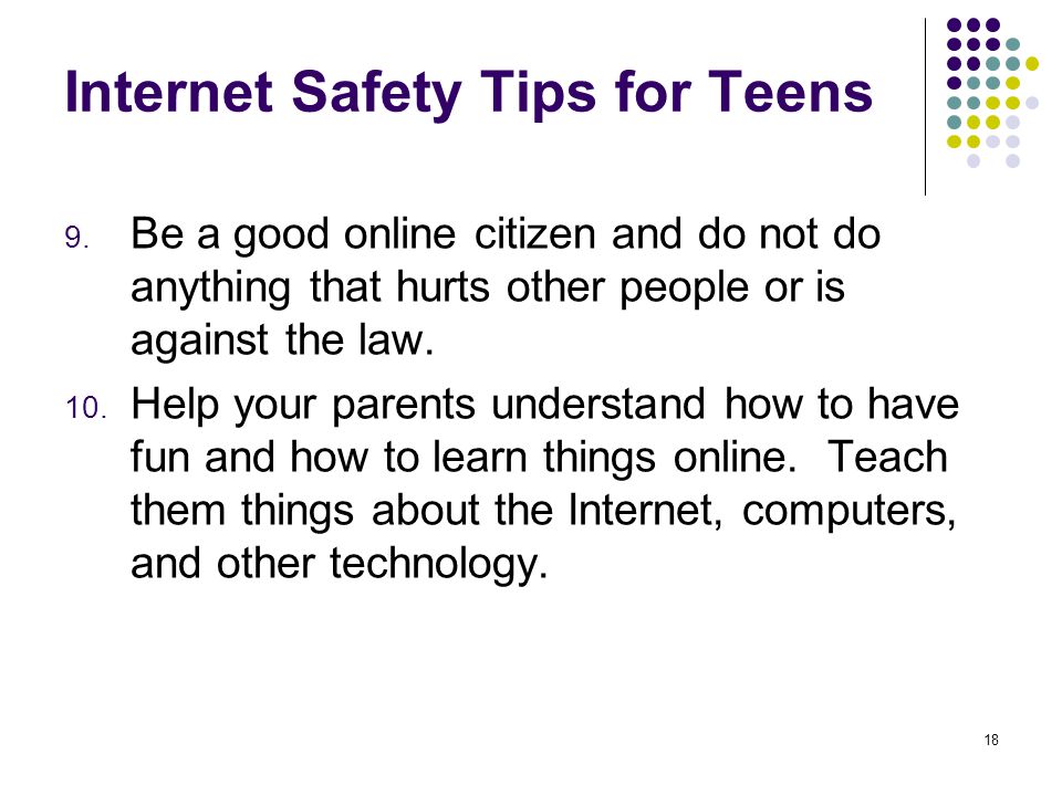 Guide Safety Tips For Teens 21