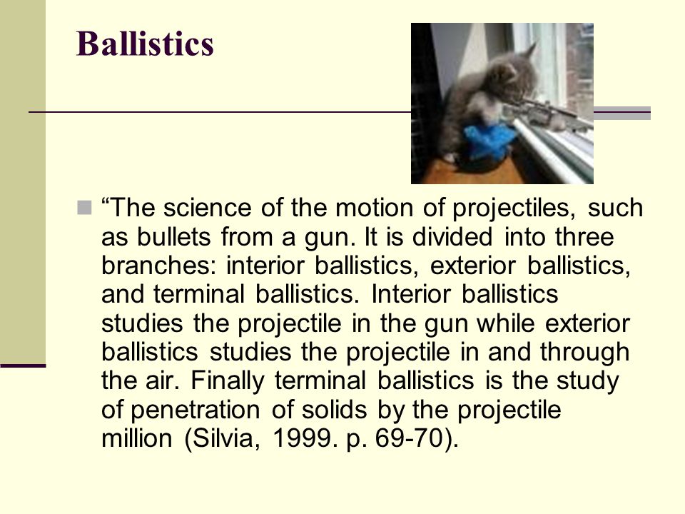 Ammunition penetration studies