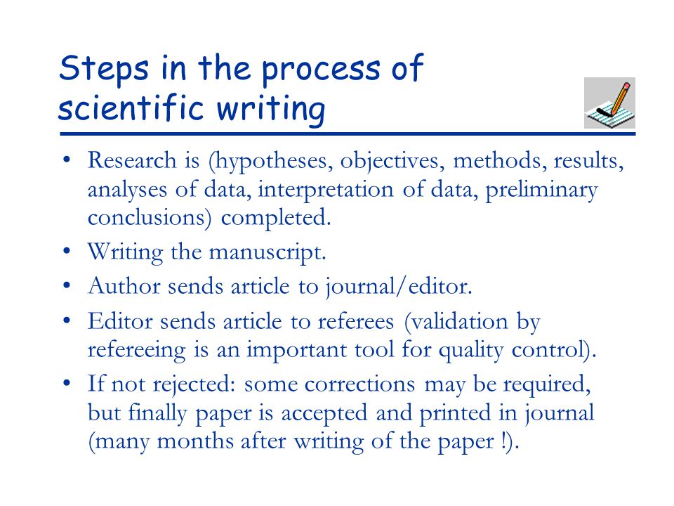 research paper process