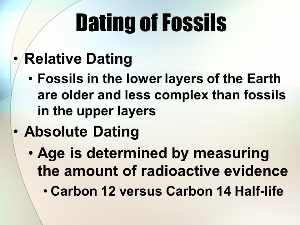 Proof Of Carbon Dating