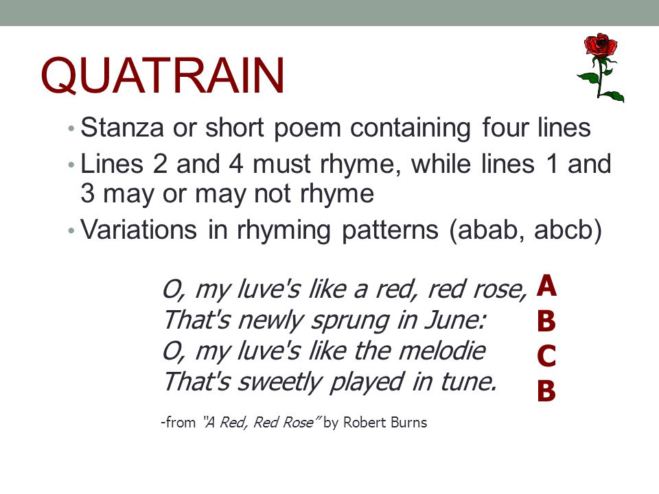 Poetry Terms ppt download