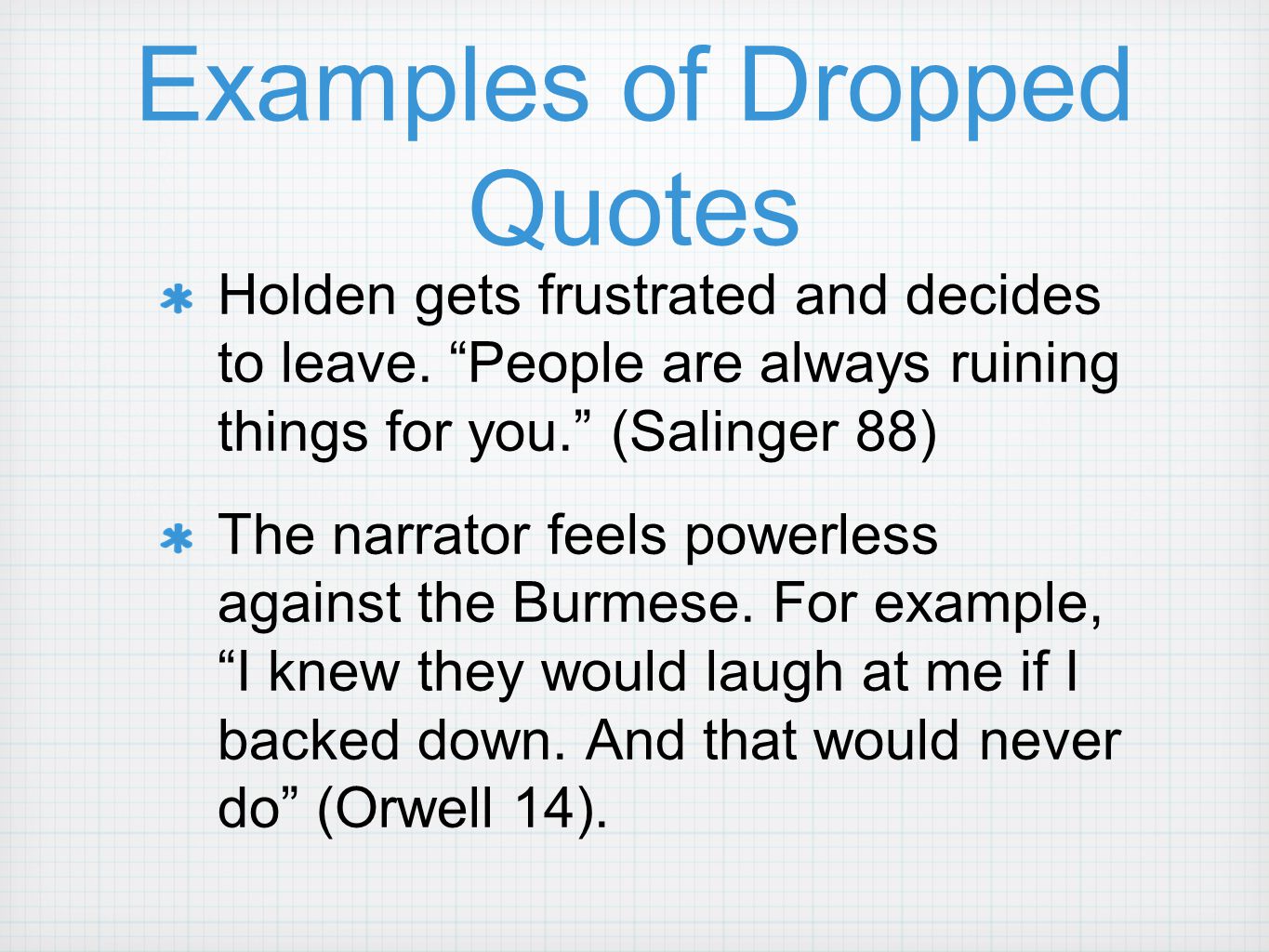 Integrating Quotes How to do it.. ppt video online download Integrating Quotes How to do it.. ppt video online download