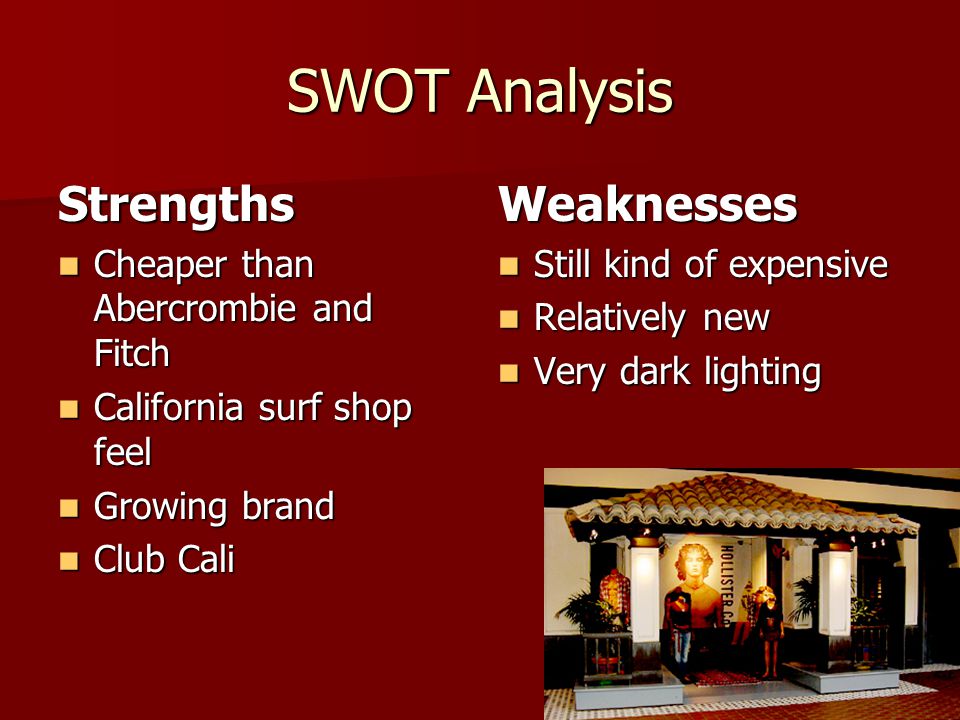 abercrombie and fitch swot