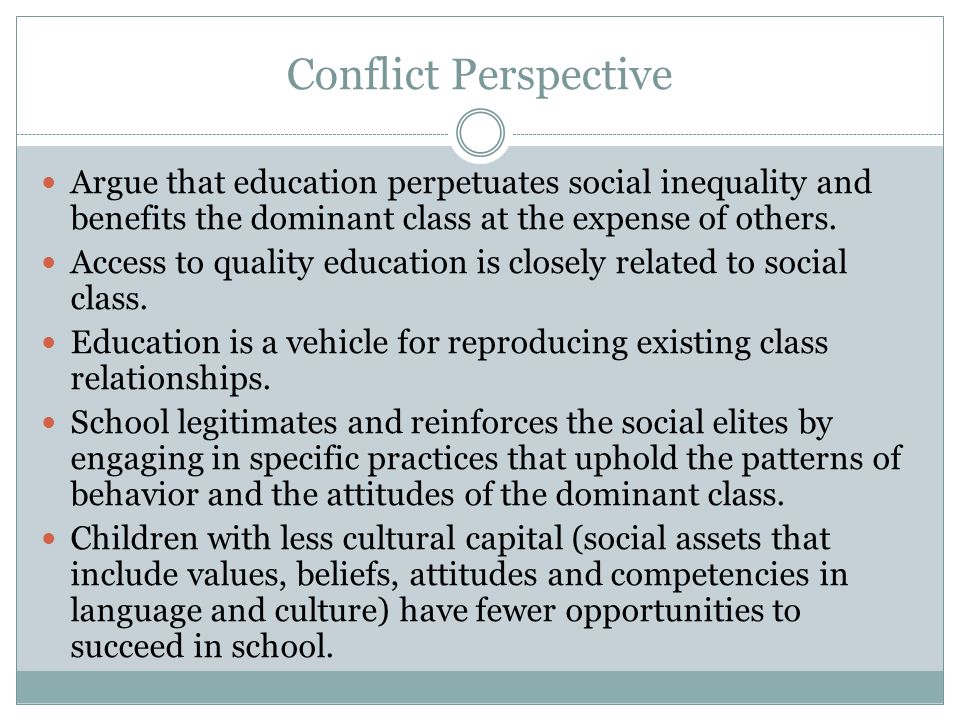 social inequality in schools