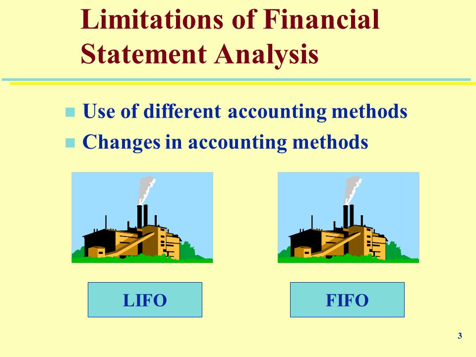 Limitations Of Financial Statement Analysis 46