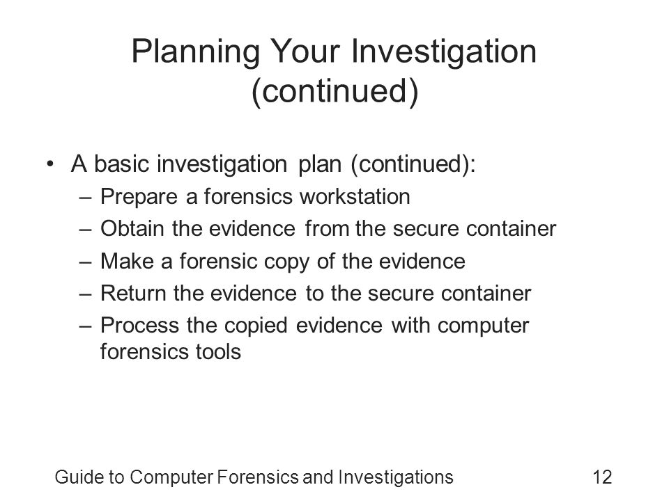 Computer Forensics Investigation Procedures And Response Pdf Editor