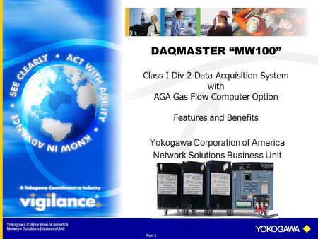 Yokogawa Corporation of America Network Solutions Business Unit
