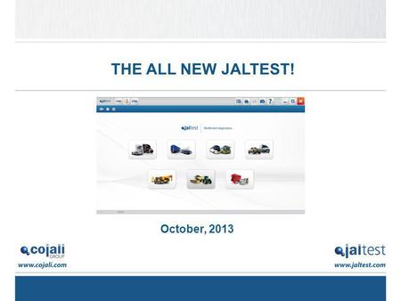 THE ALL NEW JALTEST! October, 2013.