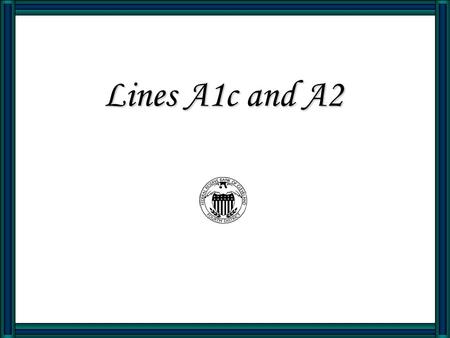 Lines A1c and A2.
