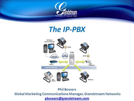 Global Marketing Communications Manager, Grandstream Networks