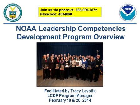 NOAA Leadership Competencies Development Program Overview