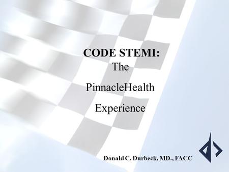 THE CODE STEMI PROJECT: Winning the Race