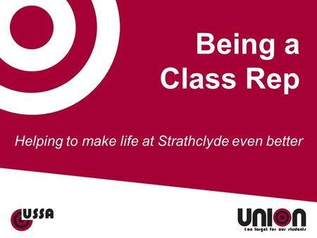 Being a Class Rep Helping to make life at Strathclyde even better.