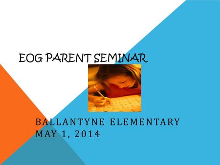 Ballantyne Elementary May 1, 2014