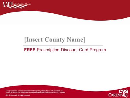 FREE Prescription Discount Card Program