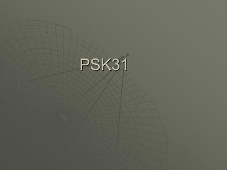 PSK31.