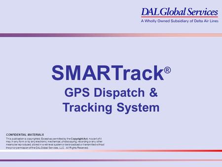 GPS Dispatch & Tracking System