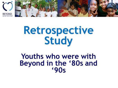 Retrospective Study Youths who were with Beyond in the 80s and 90s.