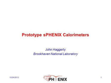 Prototype sPHENIX Calorimeters