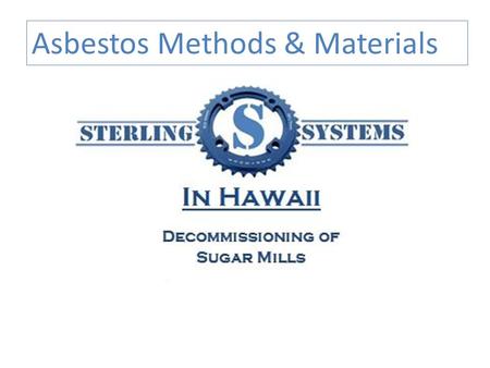 Asbestos Methods & Materials. Over View What is Asbestos? Common Sources Why look for it? What to look for? Community Concerns Regulations Equipment How.