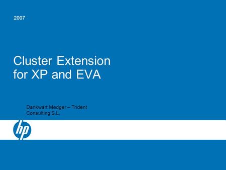 Cluster Extension for XP and EVA