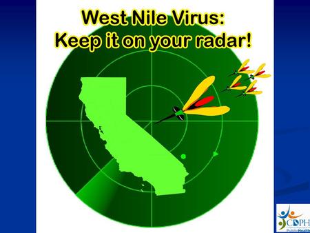 Purpose (You may click to go to the specific section or proceed through the presentation) Briefly review West Nile virus (WNV) ecology and epidemiology.
