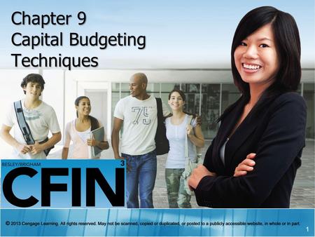 Chapter 9 Capital Budgeting Techniques