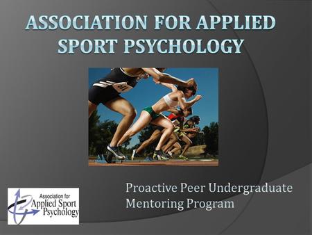 GAME PLAN 1. Background: What is applied sport, exercise, and performance psychology? 2. Who is a Sport Psychology Consultant and what do they do? 3.