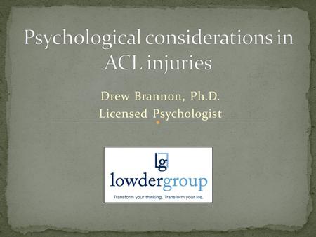 Drew Brannon, Ph.D. Licensed Psychologist. Brief background Case of Madi Diagnosis and management Return to play considerations Prevention and protocol.