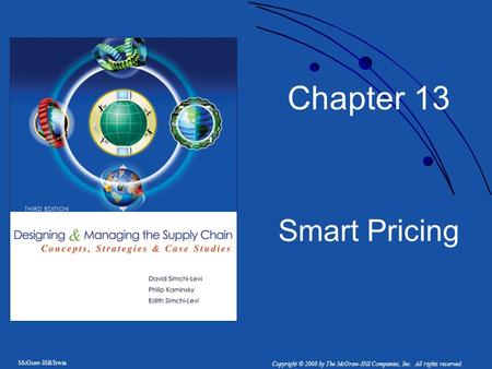 Chapter 13 Smart Pricing.