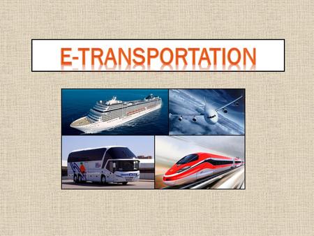 Land transportation simply means any form of transportation that takes place onland.