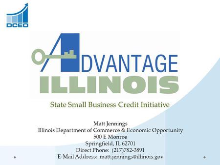 State Small Business Credit Initiative