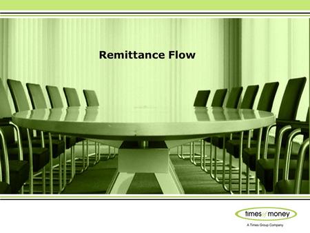 Remittance Flow. Process Registration (One time process) Add Receivers Details (One time process) Add Senders Bank Account (One time process) Bank Verification.