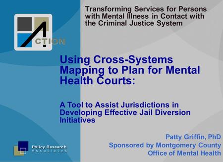 Using Cross-Systems Mapping to Plan for Mental Health Courts: