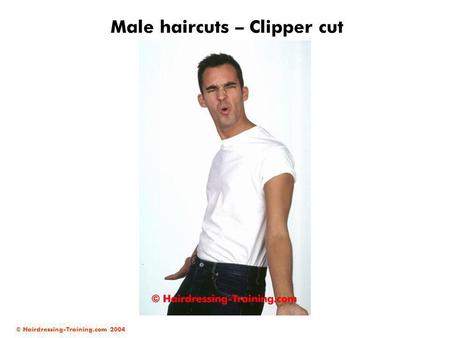 Male haircuts – Clipper cut