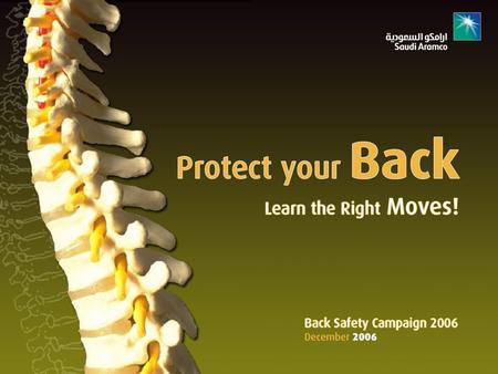 Back Safety Your back is at work 24 hours a day. It takes part in almost every move you make. Because of its workload, your back is prone to injury.