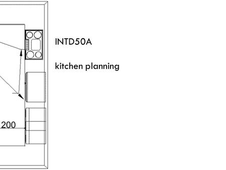 INTD50A kitchen planning. a kitchen should be located near: the service entrance and dining area the cluster of rooms that creates the service area.