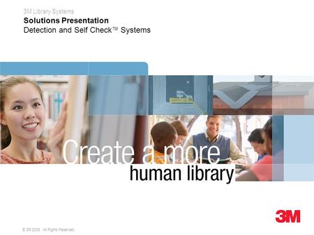 Solutions Presentation Detection and Self Check™ Systems