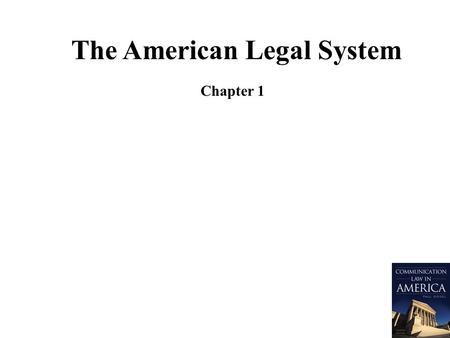 The American Legal System Chapter 1. Structure of Judiciary Most states elect judges Federal judges appointed for life.